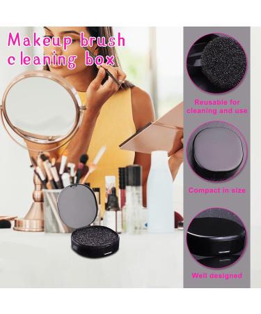 Makeup Brush Cleaner Brush Cleaning Tool Makeup Brush Cleaning Device Cosmetic Brush Cleaner Makeup Brush Quick Cleaner Sponge Quick Cleaner Sponge Remove Shadow Color Suitable for Brushes - Buy Online on GoSupps.com