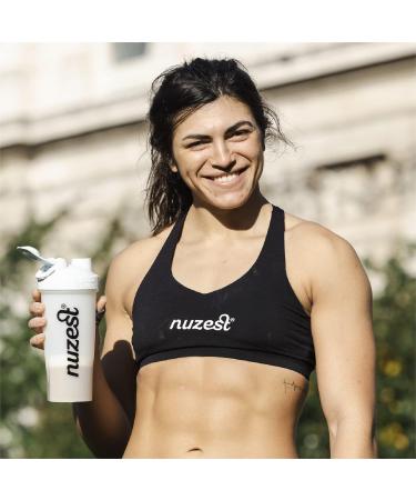 Nuzest Clean Lean Protein Wild Strawberry 25g Sachet - Vegan Plant-Based Workout Fuel with Complete Amino Acid Profile - All Natural Supplement - Buy Online on GoSupps.com