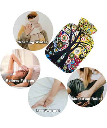 Buy Naanle Tree of Life Heat Bottle - Transparent Hot Water Bottle & Hand/Foot Warmer for Pain Relief | 1L Cold & Heat Therapy - Buy Online on GoSupps.com
