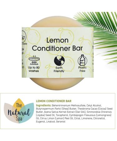 The Natural Spa Hair and Body Wash Set Citrus | Shampoo Conditioner & Soap Bar Deodorant Face Flannel Travel bag - Buy Online on GoSupps.com