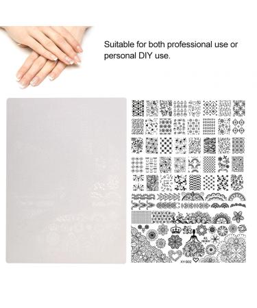 Premium Nail Art Stamping Kit Nail Stencil Manicure Plates & Printing Set for Perfect Nails | International Shipping Available - Buy Online on GoSupps.com