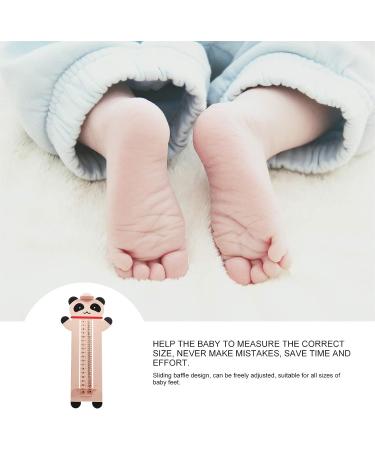 Jojofuny Panda Foot Measuring Device | Professional Infant Shoe Sizer for Babies, Kids, Men, Women | Foot Measuring Chart Included - Buy Online on GoSupps.com