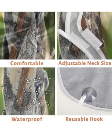 Beard Bib Apron for Men | Waterproof Hair Catcher Cape for Shaving & Trimming | Koala Design Grooming Cloth - Buy Online on GoSupps.com