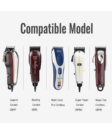 Wahl Hair Clipper Guards Set - 10 Color Coded Cutting Guides #3170-400 - Fits All Wahl Clippers - 1/8 to 1 - Professional Grade - Buy Online on GoSupps.com