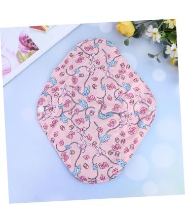 Reusable Bamboo Charcoal Menstrual Pads 4pcs Set | Washable Cloth Feminine Napkins & Panties - Buy Online on GoSupps.com