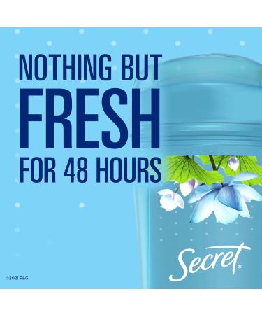 Secret Fresh Clear Gel Antiperspirant Deodorant Women Waterlily Scent 2.6oz 3-Pack - Buy Online on GoSupps.com