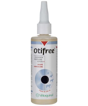 Vetoquinol Otifree Sol Auric for Dogs/Cats 160 ML Bottle