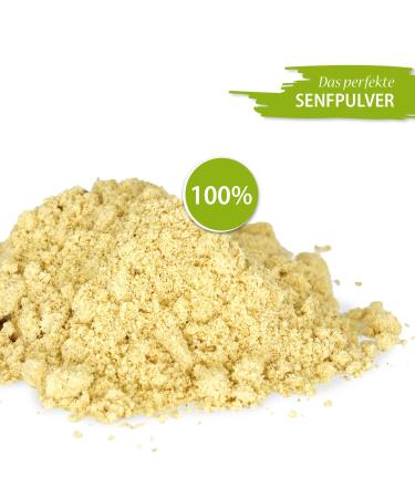 Saliamo Sharp Yellow Mustard Powder - 500g | Mustard Grains for Oil Test & Production - International Shipping - Buy Online on GoSupps.com