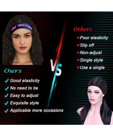 2PCS Elastic Bands for Wig - Purple Lace Melting & Edge Wrap Bands - Buy Online on GoSupps.com