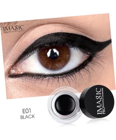 Balacoo 2pcs Waterproof Eye Liner Pencil Eyebrow Gel Long-lasting Eyeliner Liquid Eyeliner No Smudge 1 count (Pack of 1) Blackx2pcs - Buy Online on GoSupps.com