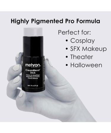 Mehron Camblend Stick - Light Gray | Face & Body Painting Cream 21g | Prime Quality Make-Up for Artists - Buy Online on GoSupps.com