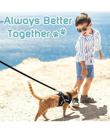 AOKCATS Cat Harness and Leash Set - Escape Proof Adjustable Vest for Small Cats - Buy Online on GoSupps.com