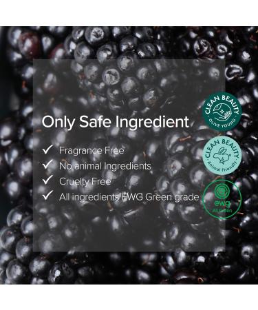 Mary&May Idebenone + Blackberry Complex Intensive Facial Moisturizer Cream 2.46 Fl Oz | Hydrating, Elasticity & Skin Barrier Support | EWG Green Certified - Buy Online on GoSupps.com