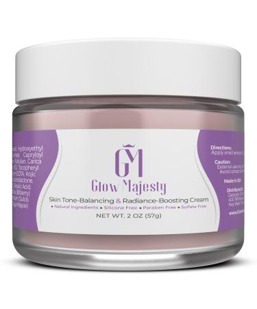 Hydroquinone-Free Skin Tone-Balancing & Radiance-Boosting Face Cream for a More Even Appearance of Skin Tone Including Dark Spots & Hyperpigmentation with Kojic Acid 2 Oz