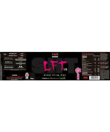 TWP Nutrition Platinum LFT V2 Pre Workout 390g | 30 Servings | High Stim | Fruit Punch Flavor - Buy Online on GoSupps.com