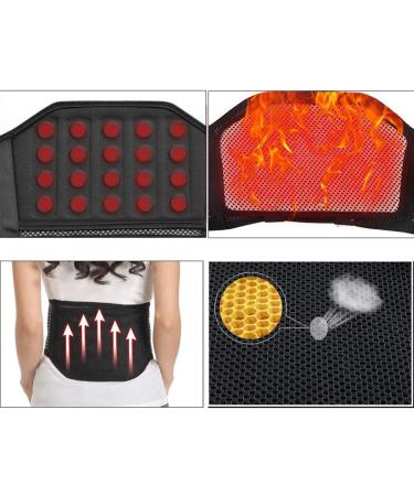 Adjustable Indian Lumbar Support Belt - Self-Heating Magnetic Therapy for Lower Back Pain Relief Sciatica & Scoliosis for Men & Women - Buy Online on GoSupps.com
