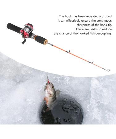 Shop Portable Ice Fishing Rod Roll Combo - 56 cm Carbon Fiber Set with Fishing Cord Ice Rink & Shovel for Outdoor Adventures - Buy Online on GoSupps.com