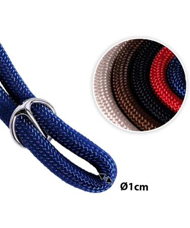 Lionto Dog Collar for Retrievers - 65 cm Blue Training Collar | Durable & Adjustable - Buy Online on GoSupps.com