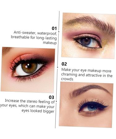 FOMIYES 2pcs Eyeliner Pencil Eye Shadow Cream Eye Liner Eyeshadow Cream Liquid Eyeliner Cosmetic Lasting - Buy Online on GoSupps.com