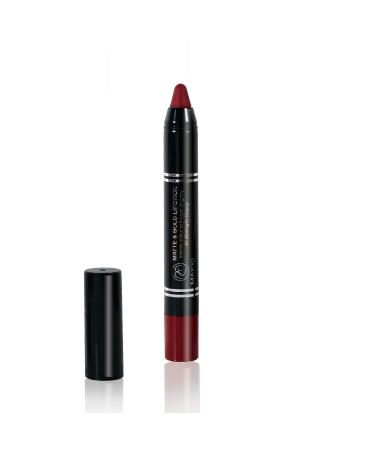 Makki Makki Midnight Cherry Matte Lipstick - Bold and intense color - Velvety finish - Up to 18-hour wear - Smudge-proof - Feather-free - Smooth and glides on - Contains crushed pigments