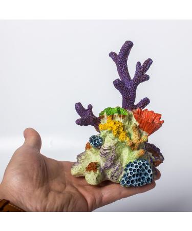 TAOMYPETS Coral Decor for Aquariums | Resin Coral Reef Ornaments - Enhance Your Aquarium with Stunning Underwater decoration - Buy Online on GoSupps.com