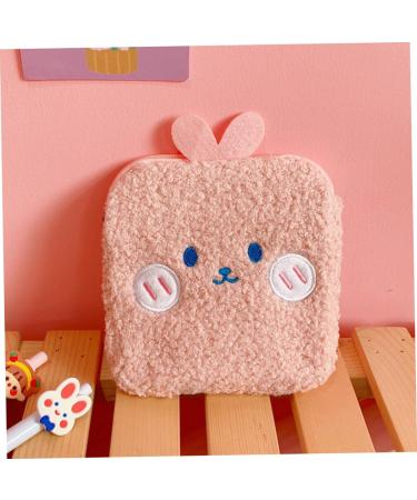 Healifty Mini Zipper Pouch for Sanitary Napkins and Makeup - Cute Plush Purse for Teen Girls - Buy Online on GoSupps.com