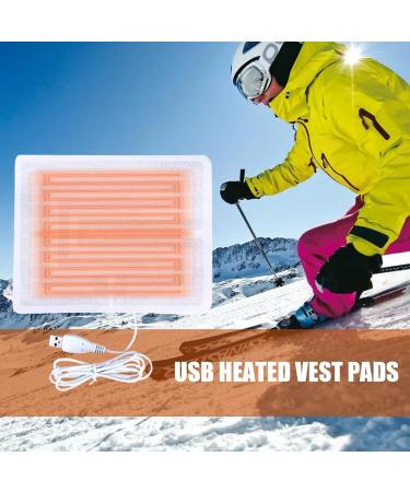 Luckxing Electric Heating Pillows for Clothing | 5V Winter Vest & Jacket Heating Solution | Perfect for Camping & Cold Weather - Buy Online on GoSupps.com