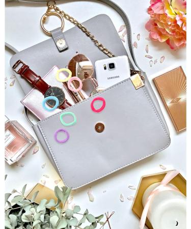 100 PCS Colorful Baby Hair Bobbles Elastic Hair Ties for Girls - Soft Seamless Hairbands for Kids - Buy Online on GoSupps.com