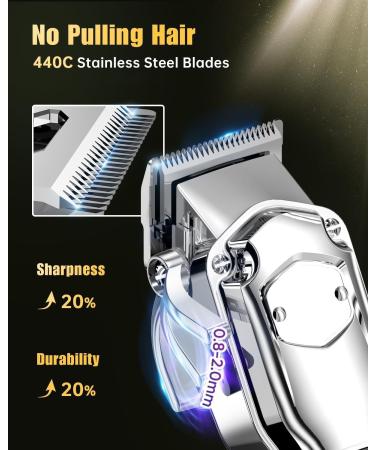 Romanda Cordless Hair Clippers & Trimmers Set | Men's Grooming & Barber Clippers - Buy Online on GoSupps.com
