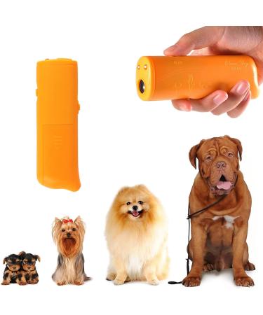 3-in-1 My Heart LED Ultrasound Dog Repeller & Trainer Anti-Bark Handheld Device for Effective Dog Training - Buy Online on GoSupps.com