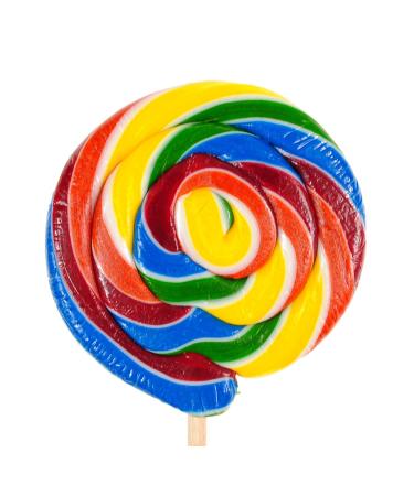Handmade Round Fruit Flavored Lollipops Set of 8 Mixed Fruits (25g) | International Shipping Available - Buy Online on GoSupps.com