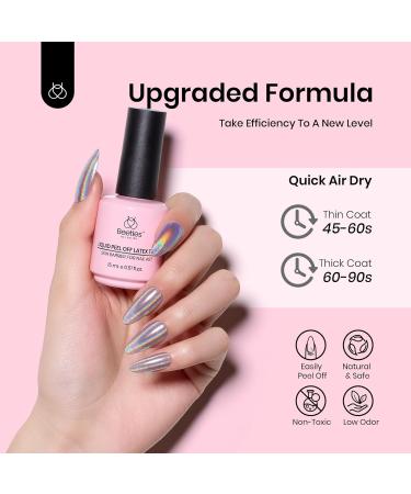 Beetles 15ml Gel Polish - Peel Off Cuticle Guard & Nail Care Stick for Art | Air-Dry Liquid Barrier for Perfect Nails - Buy Online on GoSupps.com