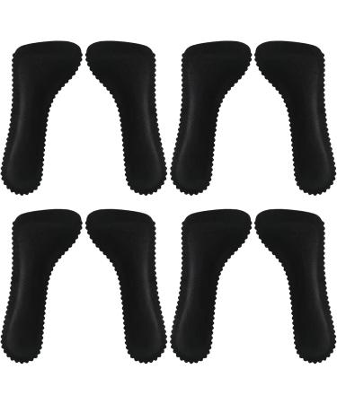 4 Pairs High Heel Inserts for Women - Self-Adhesive Cushion Insoles Anti-Slip & Sweat-Absorbent Arch Support for Shoes & Boots - Black - Buy Online on GoSupps.com
