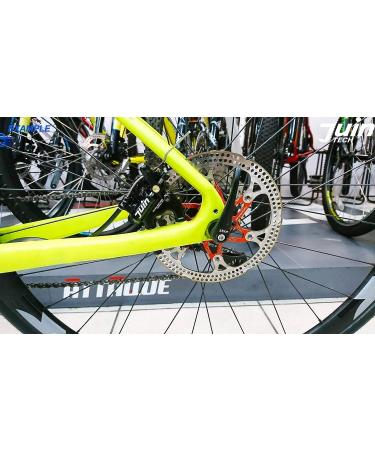 Juin Tech F1 Cable Actuated Hydraulic Disc Brake Caliper Set - Lightweight Hybrid Brake for Road/Cyclocross/Gravel/E-Bike/Folding Bike - 160mm Rotors - Black - Buy Online on GoSupps.com