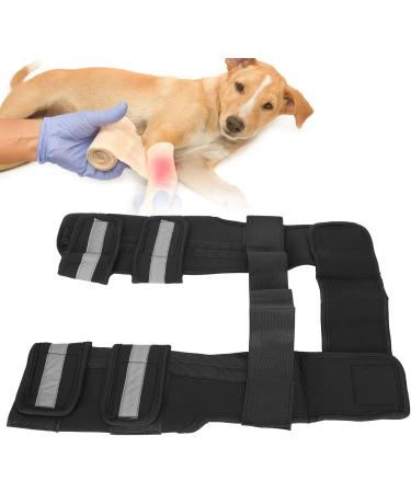 Pet Leg Support Dog Knee Pad Front Leg Protective Brace Support Pet Gear for Injury Surgery Recovery M - Buy Online on GoSupps.com
