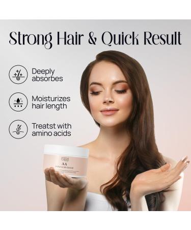 Treatment Hair Mask. Restores Damaged Hair Eliminates Split Ends Moisturizes Hair Creates A Protective Layer. Get Back To Healthy And Clean Hair. Suitable For All Hair Types (300 ml) - Buy Online on GoSupps.com