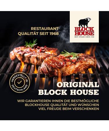 Block House Steak Pepper - Premium Black Pepper Spice Mix 3x200g | Restaurant Quality Seasoning for Perfect Steaks - Buy Online on GoSupps.com