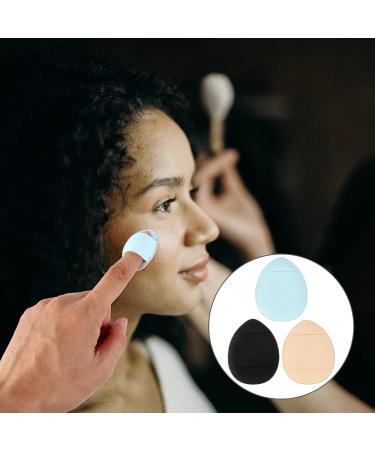 Uonlytech 6pcs Fingertip Mini Makeup Sponge Set - Foundation & Powder Puffs for Easy Application - Wet & Dry Beauty Tools for Women - Buy Online on GoSupps.com