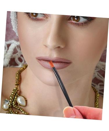 NOLITOY 100pcs Mini Lip Brush Applicators - Disposable Lipstick Spoolie Makeup Tools for Women - High-Quality Man-Made Fiber & Plastic - Essential Cosmetic Accessory - Buy Online on GoSupps.com