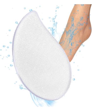 Heel File for Cracked Heels - Glass Callus Remover Dry Heels Skin Remover - Clear in-Shower Foot Scrubber Callus Remover Pedicure Foot File for Smoothing Feet Dead Skin Big Magatama - Buy Online on GoSupps.com