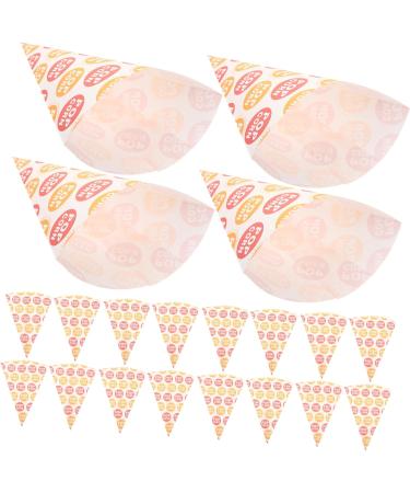 Didiseaon 250 Pcs Popcorn Bag Cardboard Popcorn Pink Candy Cotton Candy Cones Gift Bags Halloween Cone Bags Kids Snack Bag Popcorn Cone Bags Mini Candy Glass Child Paper Packing Bag - Buy Online on GoSupps.com