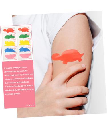 NOLITOY Cute Colored Bandages - Assorted Animal Plaster Pads - Non-Woven Fabric Care Sticker for Kids - 4 Boxes 5.5X2.8CM - Buy Online on GoSupps.com