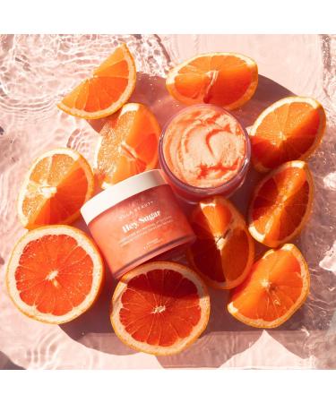 NCLA Beauty Hey Sugar All Natural Body Scrub - Moisturizing Exfoliating Sugar Scrub - Shea Cocoa and Mango Butters - Pink Grapefruit - 8.8 oz - Buy Online on GoSupps.com