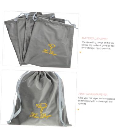 LALADEFIEE 4pcs Fabric Drawstring Bag Large Drawstring Bag Hair Dryer Storage Bags - Buy Online on GoSupps.com