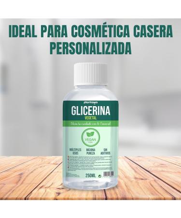 PLANTAWA Plantawa Liquid Vegetable Glycerin 250ml | High Purity Natural Moisturizer & Moisturizer for Hair & Skin Fragrance Free Ideal Soaps Shampoos Creams USP Pharmaceutical Grade - Buy Online on GoSupps.com