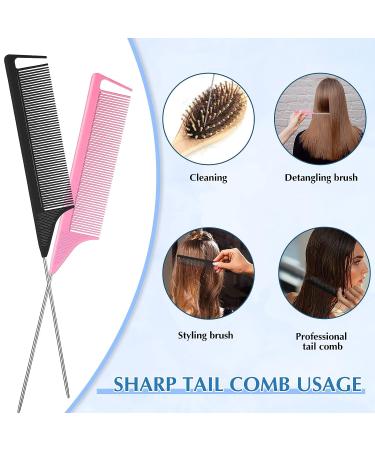 26 Pcs Hair Braiding Tools Kit with Magnetic Wristband - Stainless Steel Rat Tail Comb, Alligator Clips, Hair Parting Ring - Hair Sewing Accessories - Buy Online on GoSupps.com