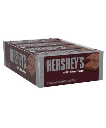 HERSHEY'S - Milk Chocolate - Pack of 36 - 1.55 Oz. - Buy Online on GoSupps.com