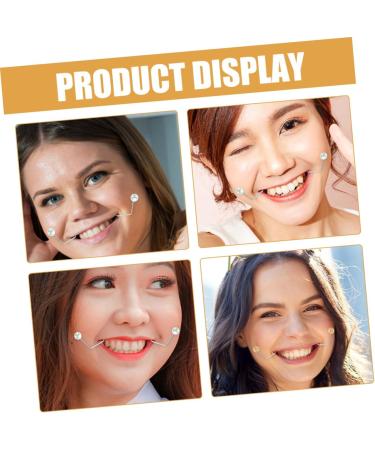 FRCOLOR 2 Pairs of Dimple Trainer Dimple Maker for Clip for Shaping Dimple Maker for Women Small Dimple Marker Face Maker Copper 4.30X2.50X0.80CM Assorted colours 2 - Buy Online on GoSupps.com