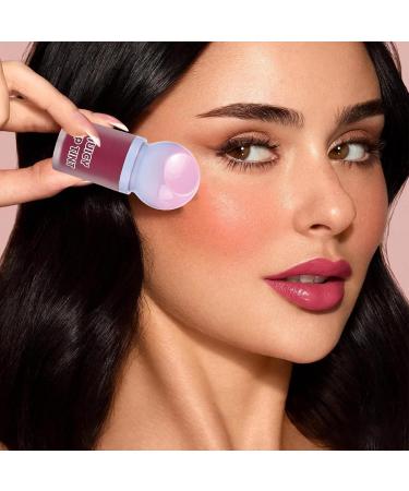 Blush Lip Gloss | Intense Plumping Lip Gloss - Non-Sticky Lipstick with Plumping Effect & Long-Lasting Shine for Women - Buy Online on GoSupps.com
